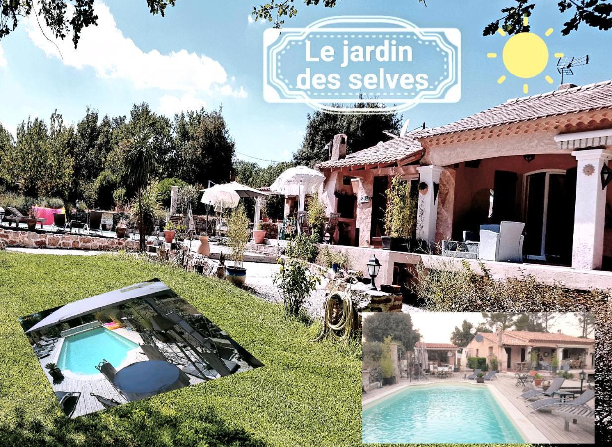 Le Jardin Des Selves Bed & Breakfast Draguignan Exterior photo